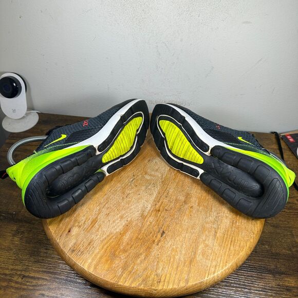 Nike Air Max 270 Retro Future Black Volt Green Women's Size 7 Shoe AV5141-001 - Picture 7 of 9
